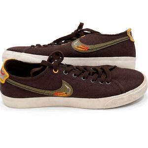 NIKE SB BLAZER COURT Daan Van Der Linden BROWN/OLIVE MENS 7.5 / women’s 9